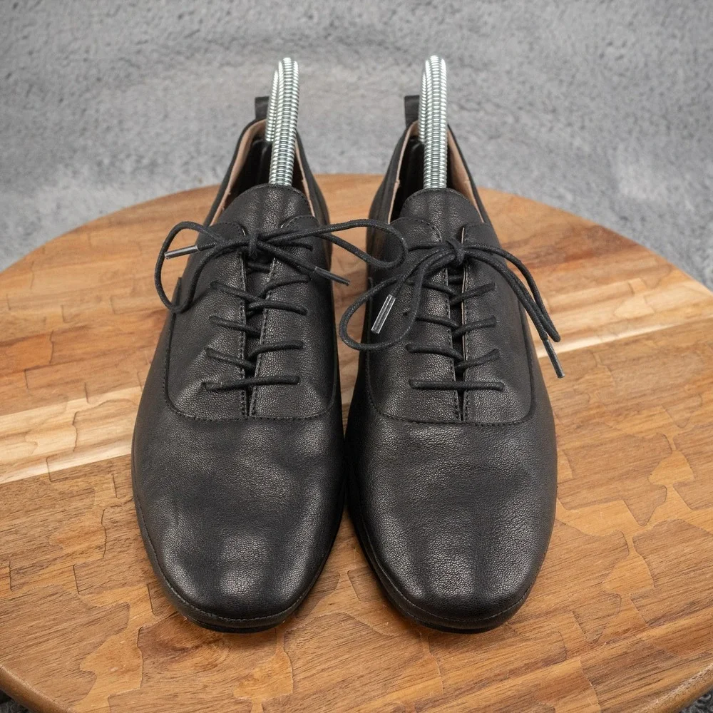 Corso Como‎ Black Jasleen Oxford Lace Up Size 7M Preppy